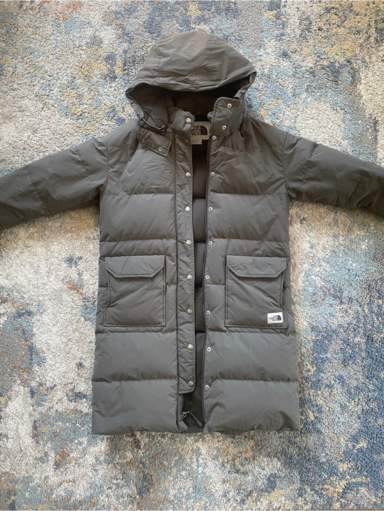 The North Face Jackets & Blazers - Heritage North Face long down-filled puffy coat with hood. Size S